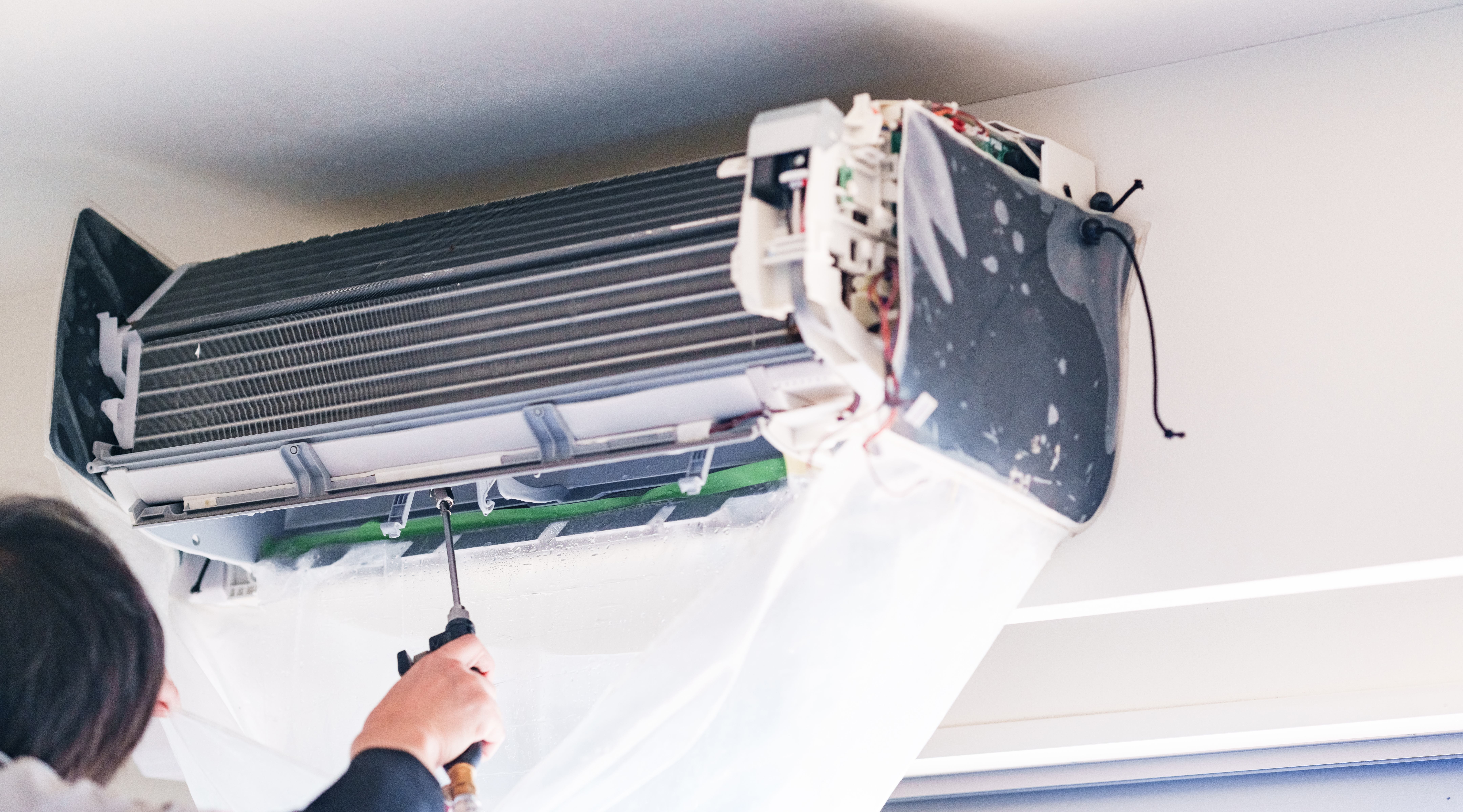 エアコンのお掃除
