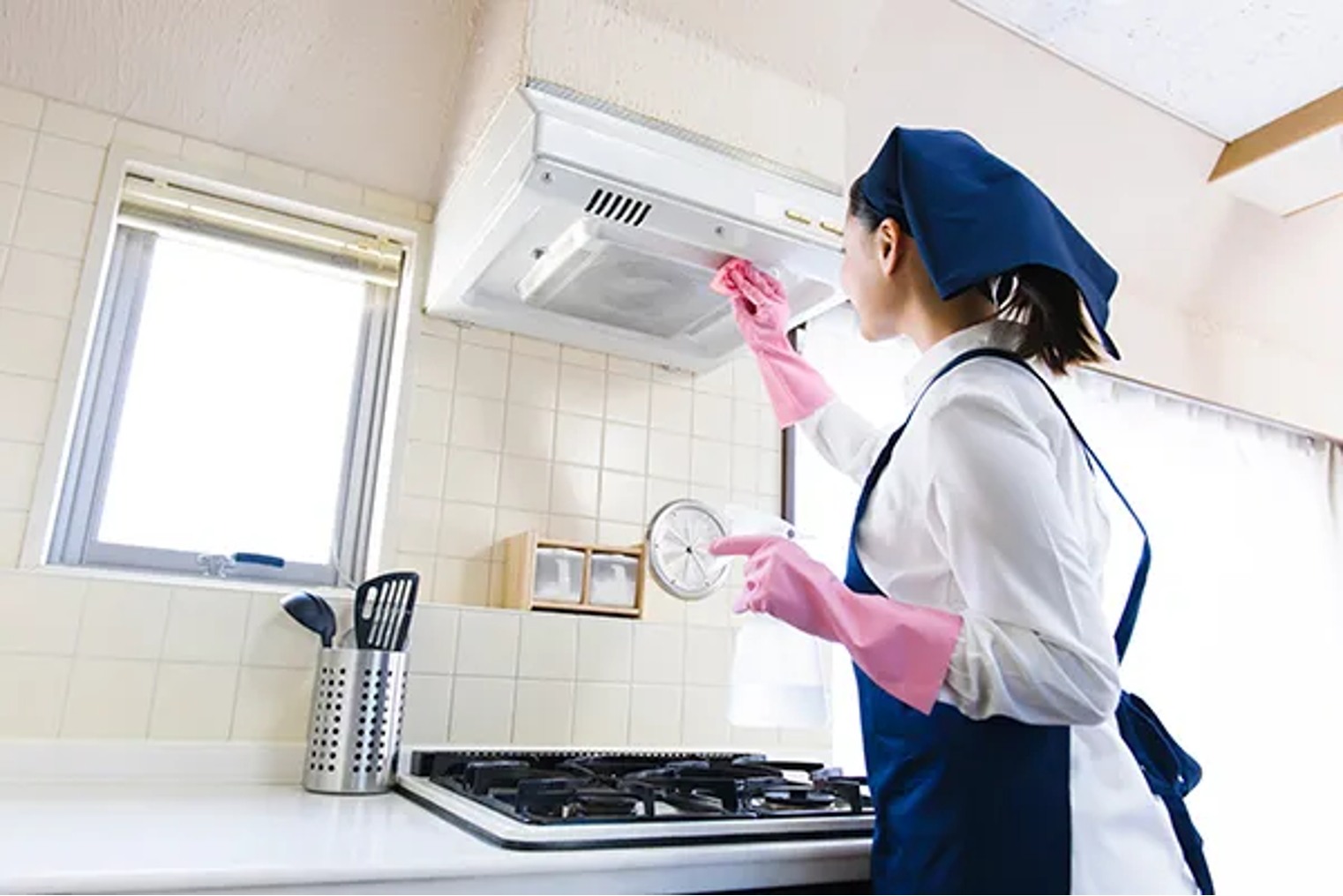 レンジフードのお掃除